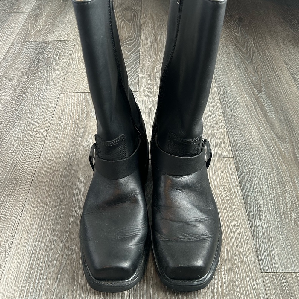 Harley-Davidson Black Leather Men's Boots Size 11